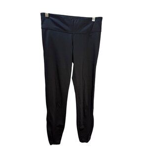 JoyLab Black High-Waisted Athletic‎ Leggings With Laser-Cut Detail Womens Small
